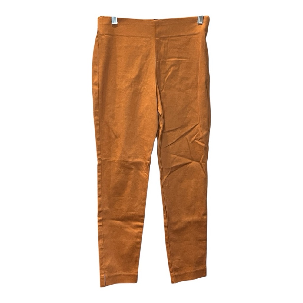 Old Navy Side-Zip Stretch Ankle‎ Pants Size 4 Rust Copper - Picture 2 of 6